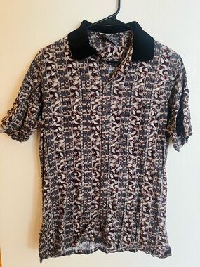 Triumph Black-Collar Multicolor Polo